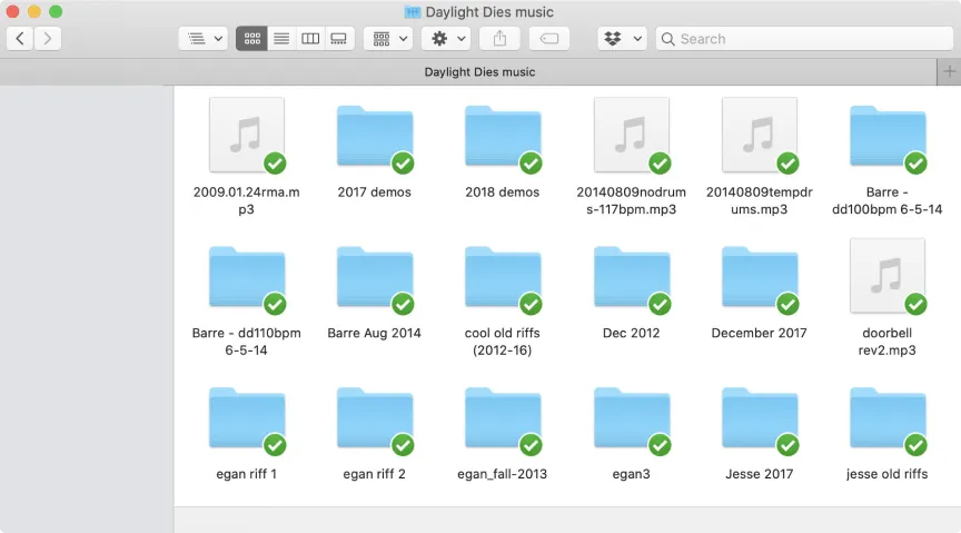 Demos in Dropbox