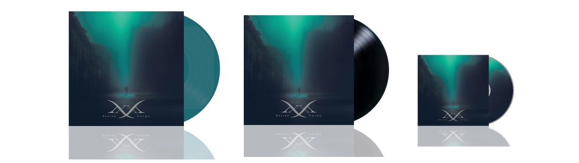 Sacred Cargo vinyls and CD